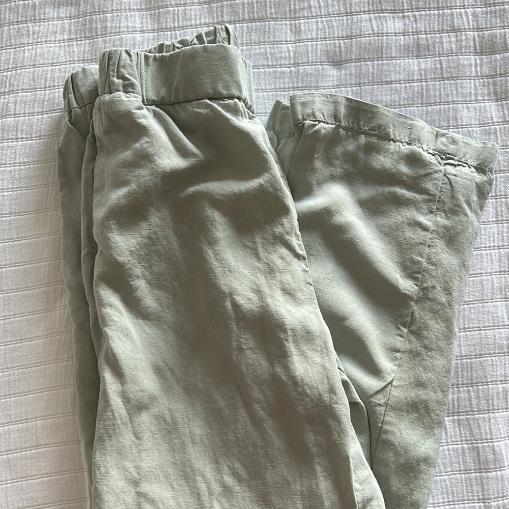 COS Mint Green Linen Trousers - Picture 8 of 13